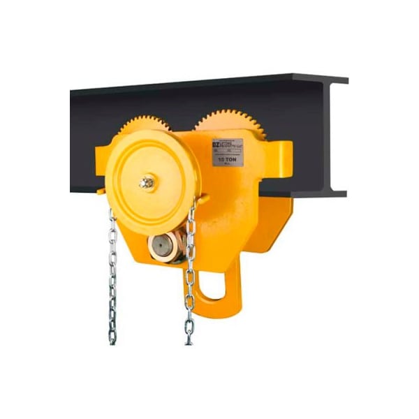 Oz Lifting Products OZ Lifting OZ10GBT Geared Beam Trolley 10 Ton Capacity OZ10GBT - main